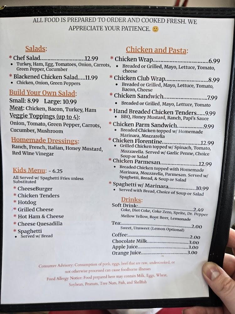Papi's Place at Firehouse Diner Biscuits And Gravy Small