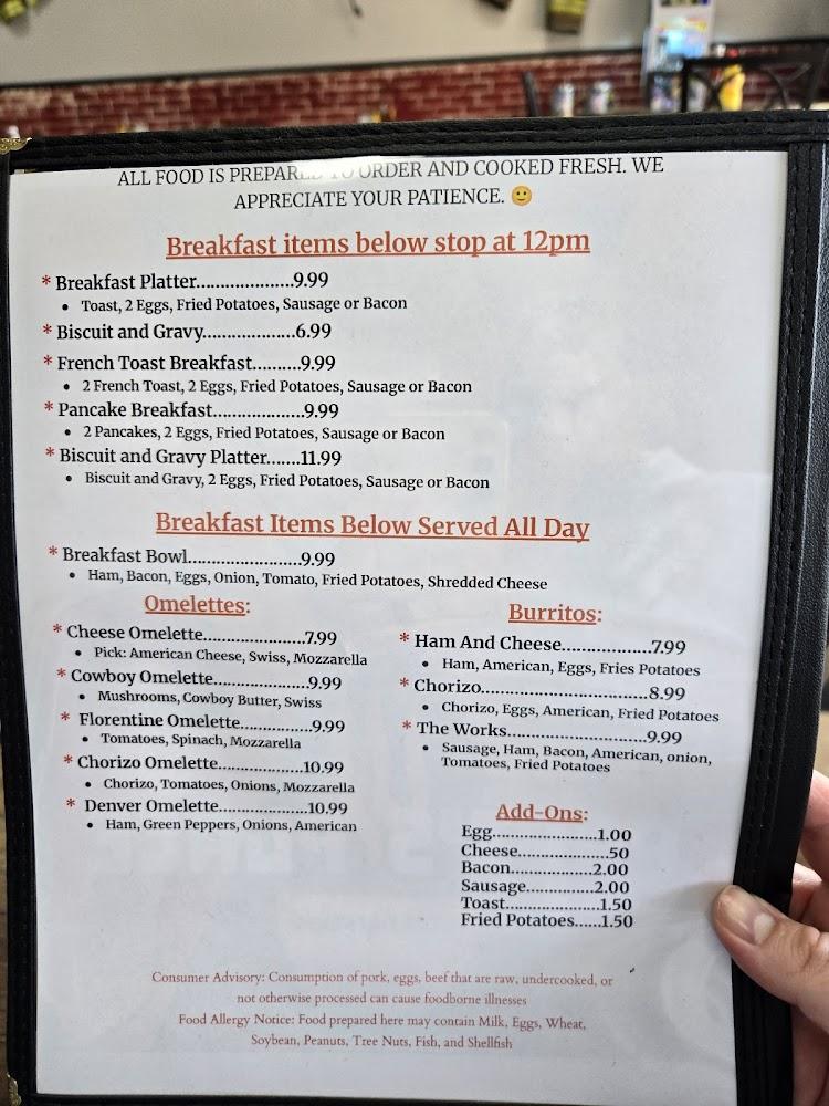 Papi's Place at Firehouse Diner Menu image 3